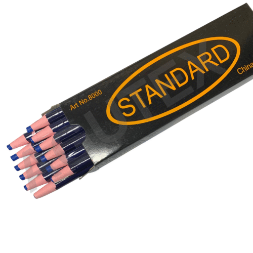 Lapiz tiza para tela azul caja x 12 uni