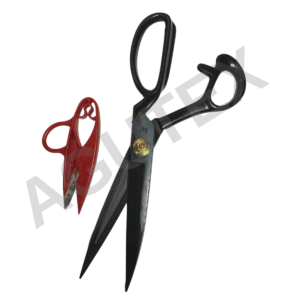 Tijera sastre negra PIN 12"