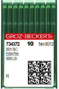 Aguja 501 SC Nr 80