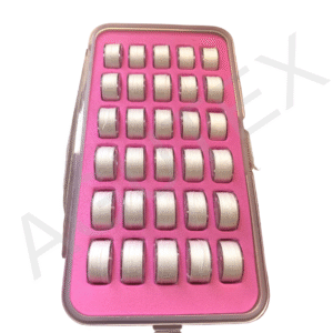 Carretes plasticos alto para SETx 30 con hilo blanco maquina coser domestica