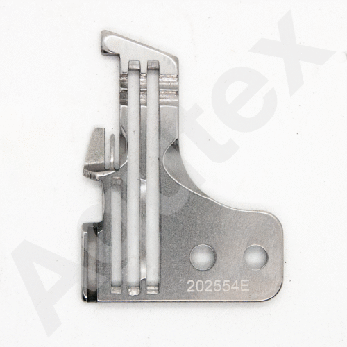 Plancha aguja máquina Overlock Zoje # 202554 E (4 hilos)