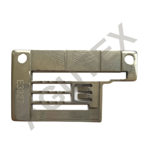 Plancha aguja máquina Colleretera Siruba # E-3327 (6.4mm)