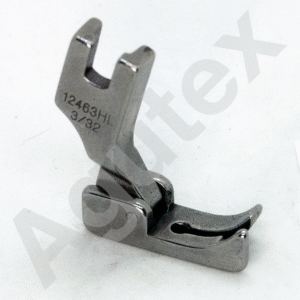 Pie máquina Recta c/guía fija (izquierdo) # 12463 HL 3/32"