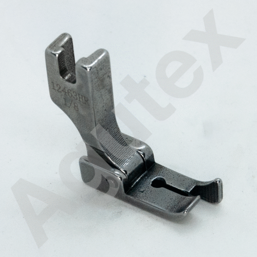 Pie máquina Recta c/guía fija (derecho) # 12463 HR 1/8"