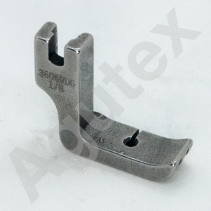 Pie máquina Recta de vivo (doble) # 36069DG 1/8"