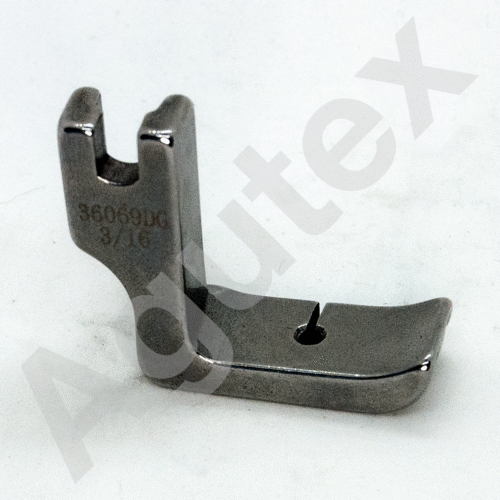 Pie máquina Recta de vivo (doble) # 36069 DG 3/16"