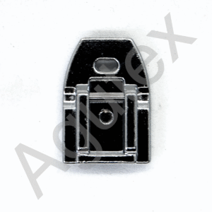 Pie de cierre invisible maquina coser domestica