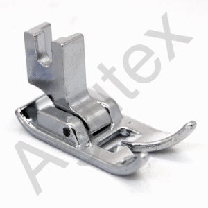 Pie zig-zag con caña maquina coser domestica