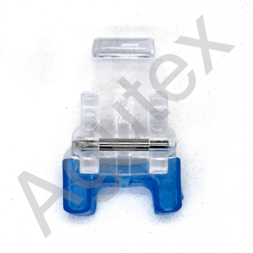 Pie para pegar boton maquina coser domestica