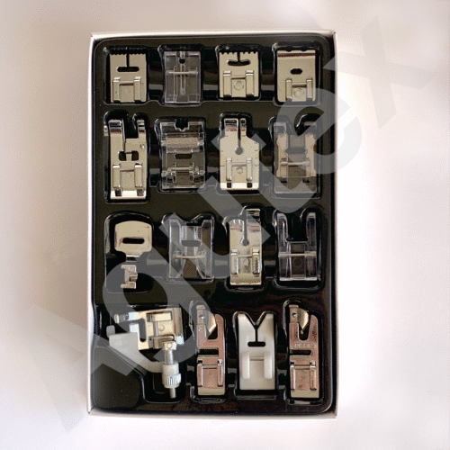 Pies surtidos SETx 16 para maquina coser domestica