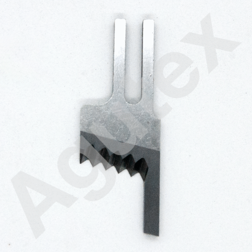 Cuchillo máquina Overlock Porter ancho sup c/vidia dentado # 6Z6360