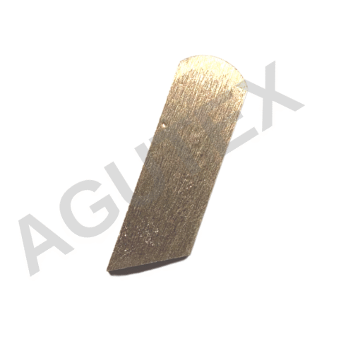 Cuchillo inferior para maquina coser domestica Overlock Toyota 3335 angosto