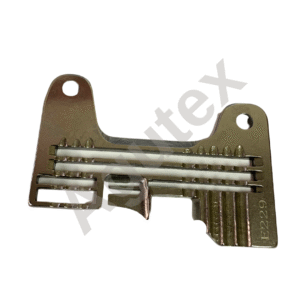 Plancha aguja máquina Overlock E229 Siruba 747K-514 988 (4 hilos)