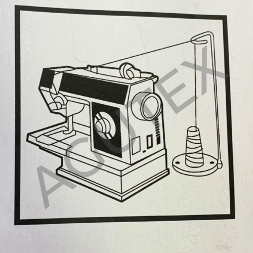 Porta cono 1 hilo para maquina coser domestica