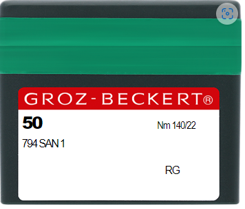 Aguja 794 SAN1 GEBEDUR RG Nr 140