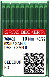 Aguja 62x57 SAN6 GEBEDUR Nr 140