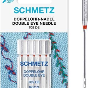 Schmetz 705 DE Doble ojo 80 (sachet 5 uni)