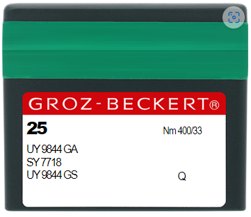 Aguja UY 9844 GA Nr 400