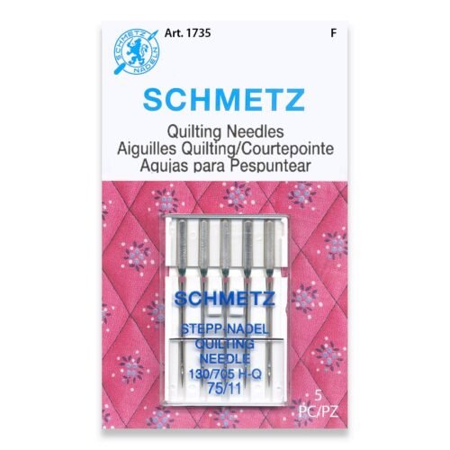 Schmetz 130/705 H-Q Quilt 75 (sachet 5 uni)
