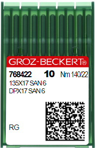 Aguja 135x17 SAN 6 GEBEDUR Nr 140