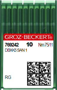 Aguja DBXK5 SAN 1 GEBEDUR Nr 75