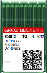 Aguja UY 118 GHS FFG Nr 80