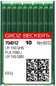 Aguja UY 118 GHS FFG Nr 80