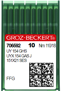 Aguja UY 154 GHS FFG Nr 110