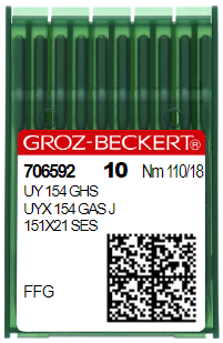 Aguja UY 154 GHS FFG Nr 110