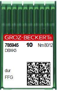 Aguja DBXK5 FFG Nr 80