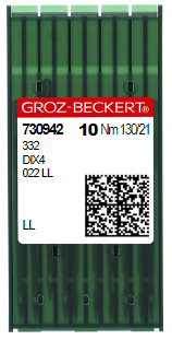 Aguja 332 LL /29X4 Nr 130