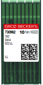 Aguja 332 LL /29X4 Nr 160