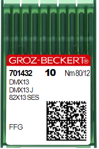 Aguja DMx13 /82 X 13 FFG Nr 80