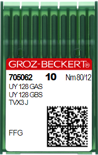 Aguja UY 128 GAS /UY 128 GBS FFG Nr 80
