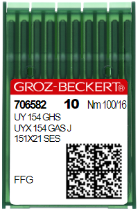 Aguja UY 154 GHS FFG Nr 100