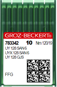 Aguja UY 128 GAS SAN 6 Nr 120