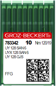 Aguja UY 128 GAS SAN 6 Nr 120