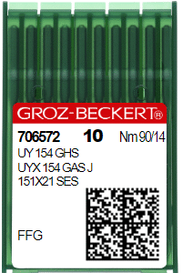 Aguja UY 154 GHS FFG Nr 90