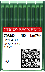 Aguja UY 154 GFS / UY 154 GCS Nr 75