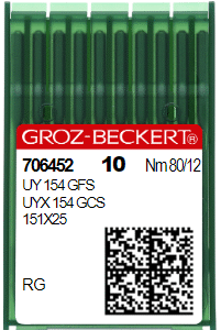 Aguja UY 154 GFS / UY 154 GCS Nr 80