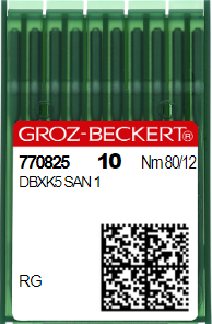 Aguja DBxK5 SAN1 GEBEDUR Nr 80