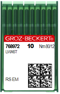 Aguja LWx6T Nr 80