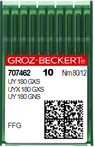 Aguja UY 180 GXS FFG Nr 80