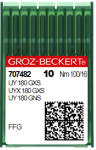 Aguja UY 180 GXS FFG Nr 100