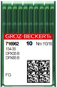 Aguja 134-35 FG/SUK Nr 110