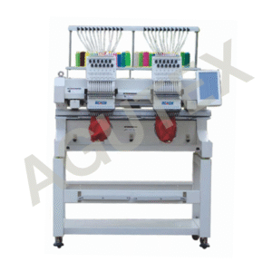 Maquina Bordadora REACH computarizada dos cabezales 12 agujas 400x450mm