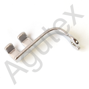 Pie con caña para pegar boton maquina coser domestica