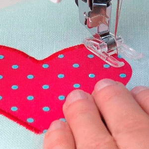 Pie transparente maquina coser domestica