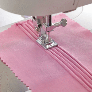 Pie para alforzas maquina coser domestica