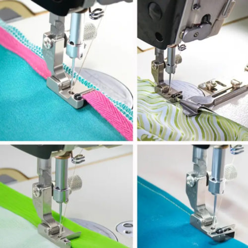 Pie para pegar cinta regulable máquina Recta P100